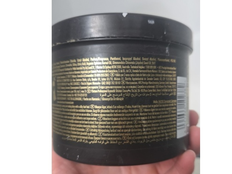 Sebastian Professional Dark Oil Lightweight Mask, Jojoba & Argan Oil, 16.9 fl oz/500 mL