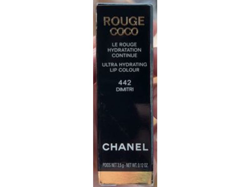 Chanel Rouge Coco Ultra Hydrating Lip Color, 442 Dimitri, 0.12 oz/3.5 g