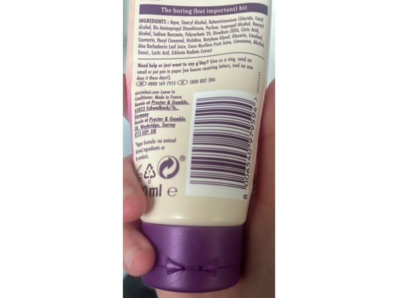 Aussie Curls Treatment Cream, 160 mL