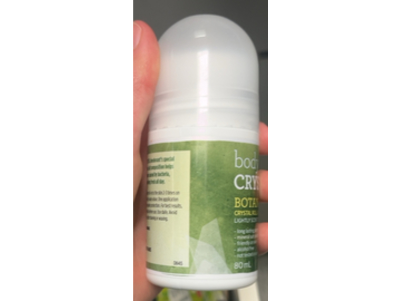 Body Crystal Botanica Crystal Roll-on Deodorant, Lightly Scented Aloe Vera, 80 mL