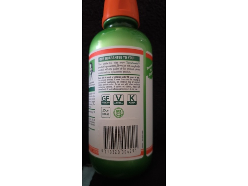 Thera Breath Fresh Breath Oral Rinse, Mild Mint, 16 fl oz/ 473 mL, Pack Of 2