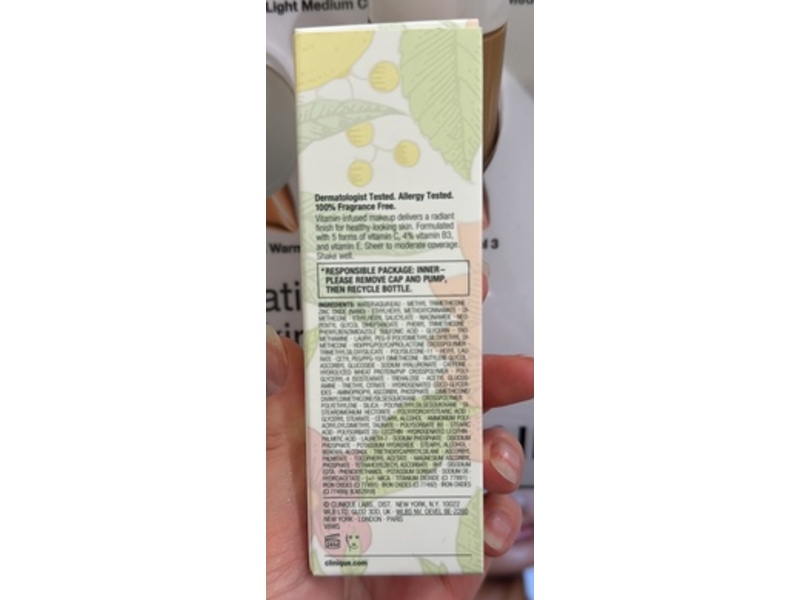 Clinique Even Better Clinical Foundation, Light Medium Cool 5, SPF 25, 1 fl oz/30 mL