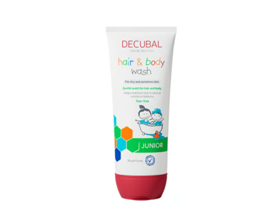 Decubal Junior Hair & Body Wash, 200 mL