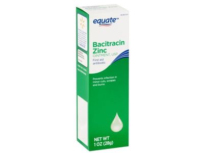 Equate Bacitracin Zinc First Aid Antibiotic Ointment, 1 oz