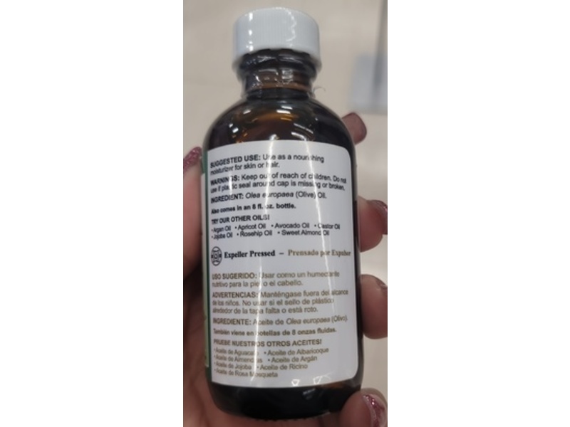 De La Cruz Pure Olive Oil, 2 fl oz/59 mL