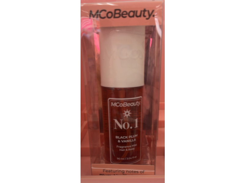 MCoBeauty No.1 Fragrance Mist, Black Plum & Vanilla, 1 fl oz/30 mL