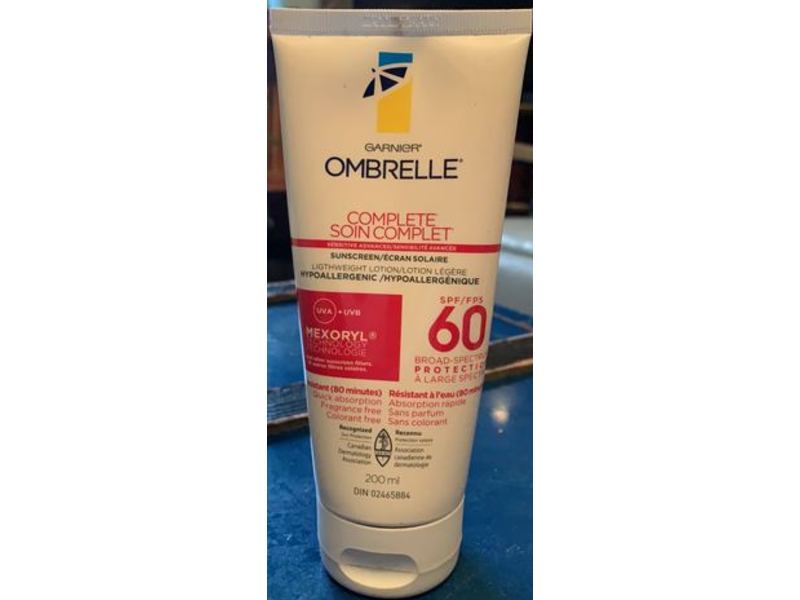 Garnier Ombrelle Complete Sunscreen Lotion, SPF 60, 200mL