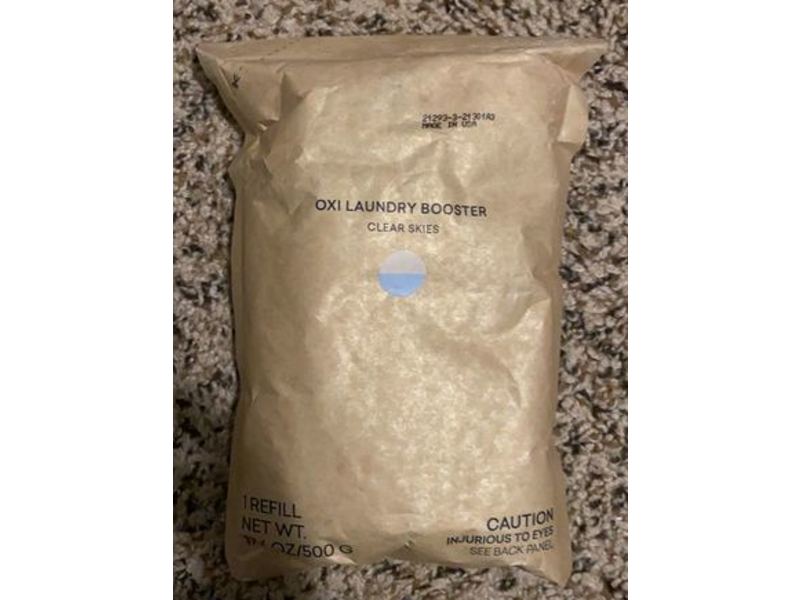 Blue Land Oxl Laundry Booster, Clear Skies, 500 g, 1 Refill