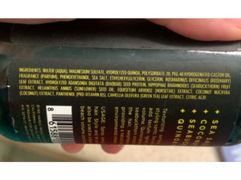 BYRD Texturizing Surfspray, 6 fl oz