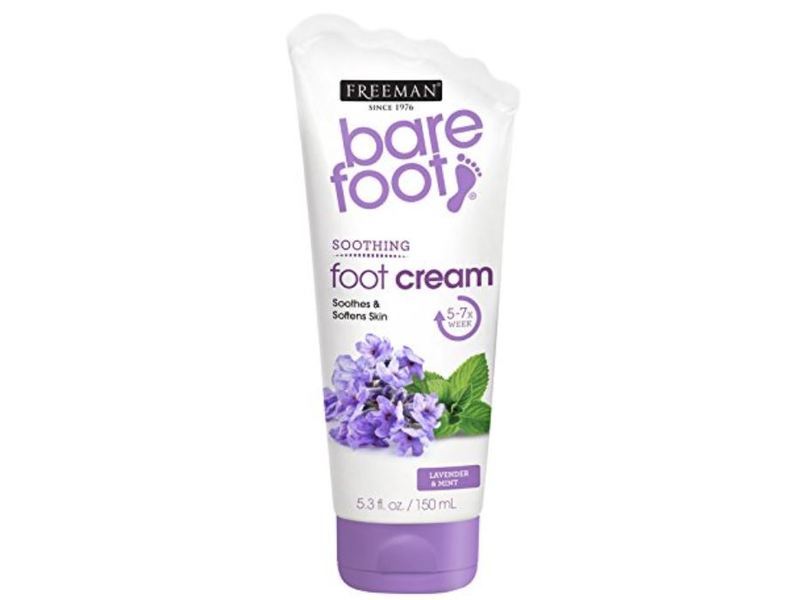 Freeman Bare Foot Exfoliating Foot Scrub, Lavender + Mint, 5.3 fl oz