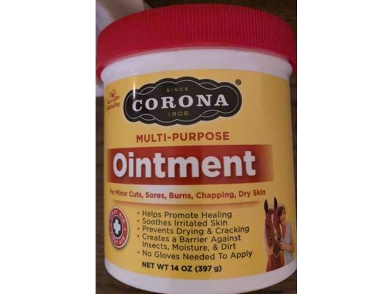 Manna Pro Corona Ointment jar, 14 oz/397 g