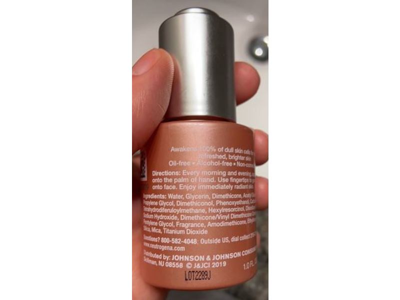 Neutrogena Bright Boost Illuminating Serum, 1.0 fl oz/30 mL