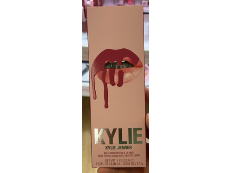 Kylie Cosmetics Matte Liquid LipStick & Lip Liner Set, 100 Posie K