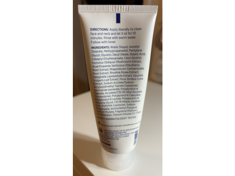 Nutricentials Spa Day Creamy Hydrating Masque, 3.4 fl oz/100 mL