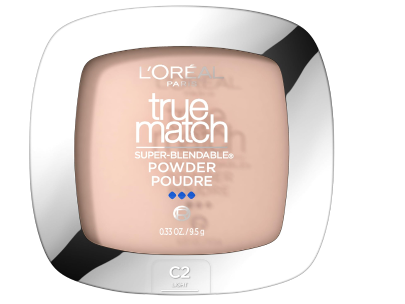 L'Oreal Paris True Match Super-Blendable Powder, W3 Light Medium, 0.33 oz/9.5 g