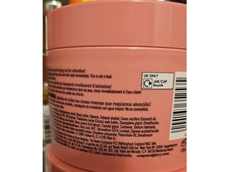 Soap & Glory Body Butter, Peach Please, 10.1 fl oz/300 mL