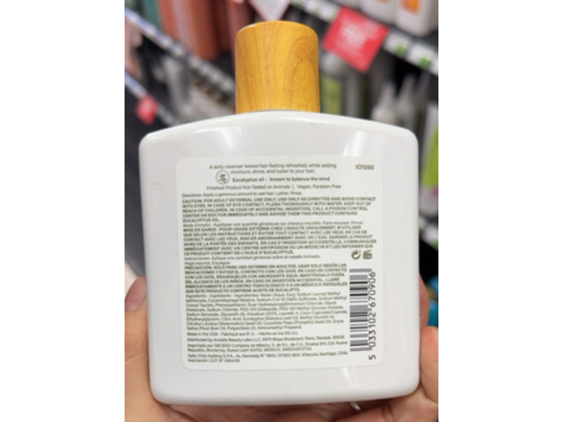 Ion Balancing Shampoo, Eucalyptus, 8 fl oz/236 mL