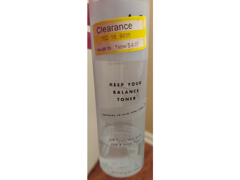 E.l.f. Keep Your Balance Toner, 5.07 fl oz/150 mL