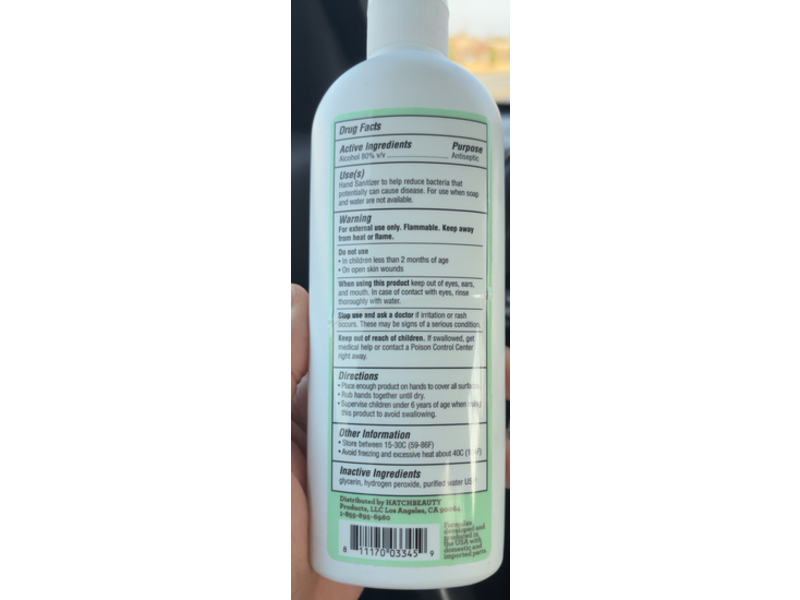 NatureWell Advanced Liquid Hand Sanitizer, 9.7 fl oz/287 mL