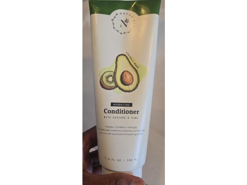 NaturAll Hydrating Conditioner, Avocado & Kiwi, 11.8 fl oz/350 mL