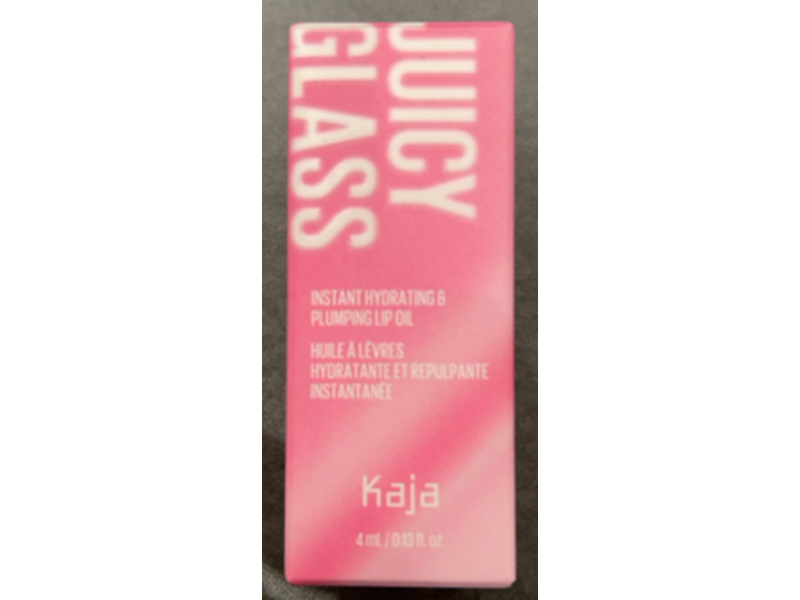 Kaja Juicy Glass Lip Plumping Oil, 05 Plum Paloma, 0.13 fl oz/4 mL