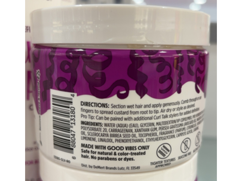 Not Your Mother's Curl Talk Defining Gel Custard, 12 oz/340 g