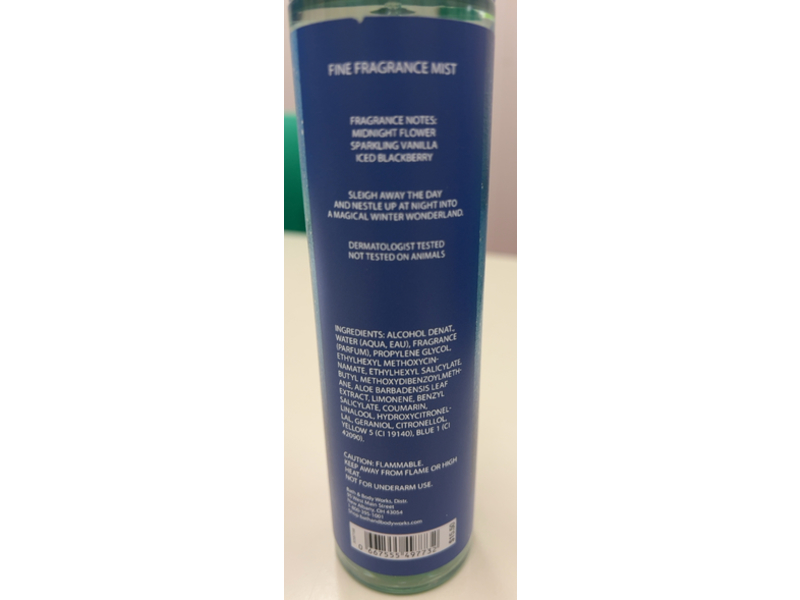 Bath & Body Works Twinkling Midnight Sky Fine Fragrance Mist, 8 fl oz/236 mL