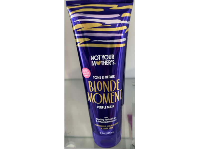 Not Your Mother's Blonde Moment Purple Mask, Tone & Repair, 8 fl oz/237 mL