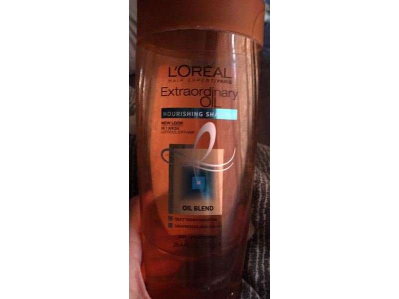 L'Oreal Paris Hair Expert Extraordinary Oil Shampoo, 25.4 fl oz/750 mL