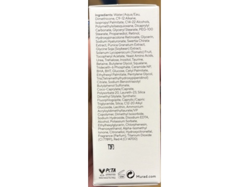 Murad Retinol Youth Renewal Serum, 0.5 fl oz/15 mL