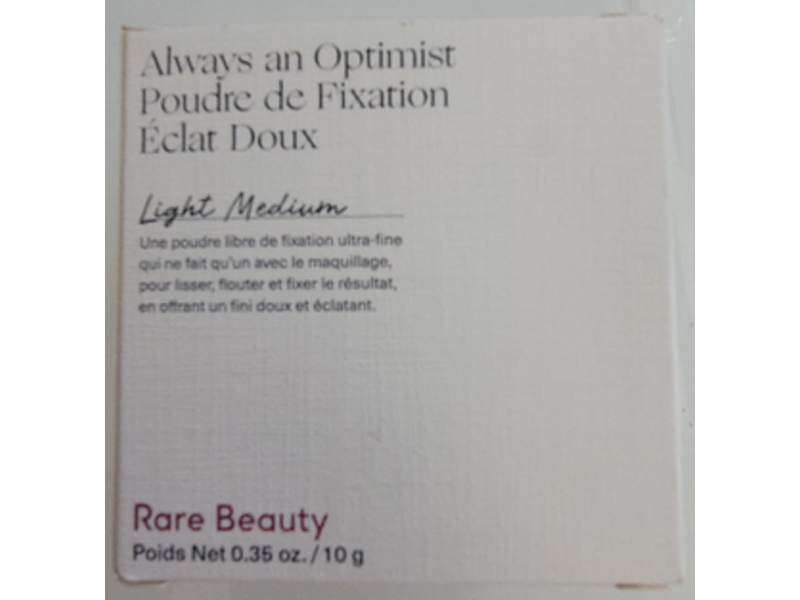 Rare Beauty Always an Optimist, Light Medium, 0.35 oz/10 g