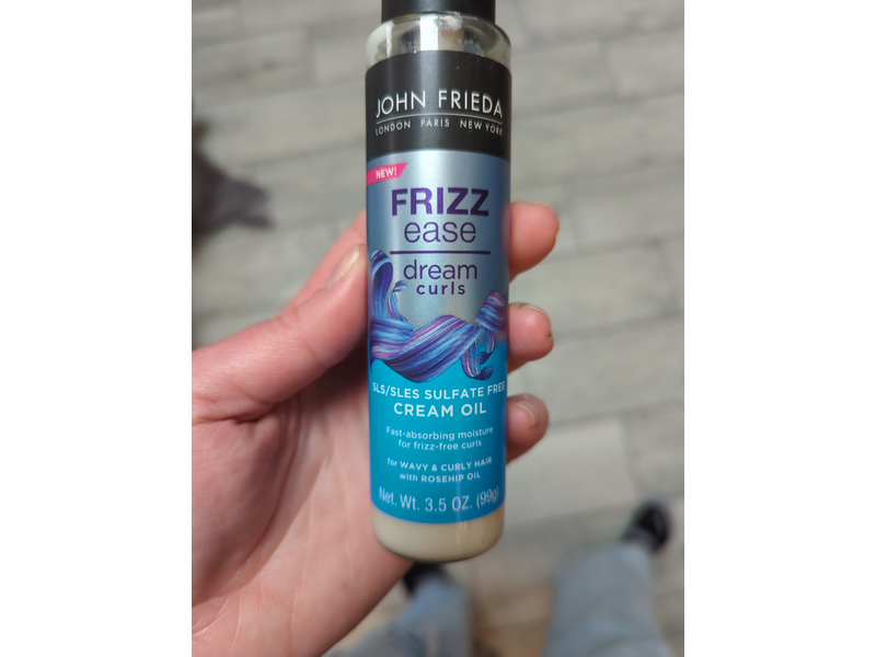 John Frieda Frizz Ease Cream Oil, Dream Curls, 3.5 oz/99 g
