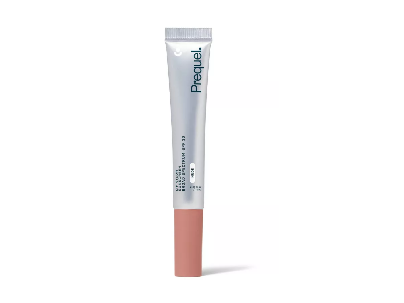 Prequel Lip Visor Sunscreen, Nude, SPF 30 PA+++, 0.34 fl oz/10 mL
