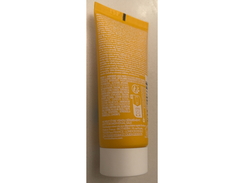 Biotherm Water Lover Sun Milk, SPF 30, 1.35 fl oz/40 mL