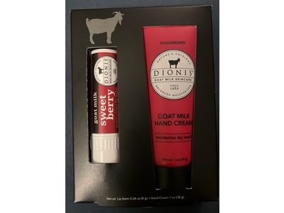 Dionis Goat Milk Skincare Lip & Hand Set