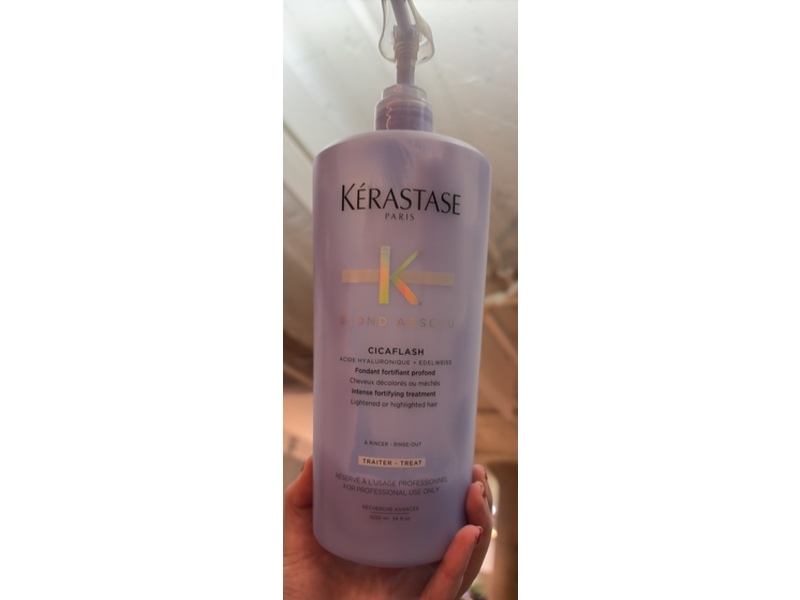 Kerastase Paris Blond Absolu Intense Fortifying Treatment, Cicaflash, 34 fl oz/1000 mL