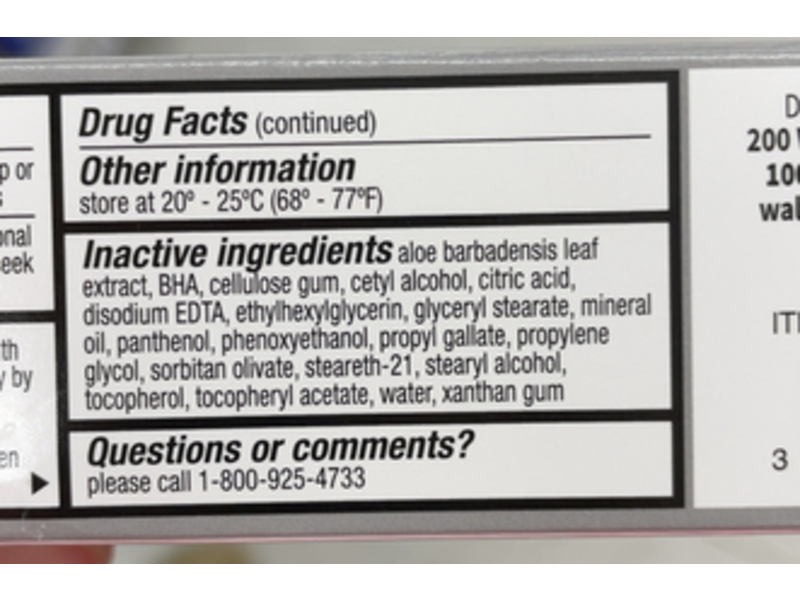 Walgreens Hemorrhoidal Pain Relif Cream, Lidocaine, 1 oz/28 g