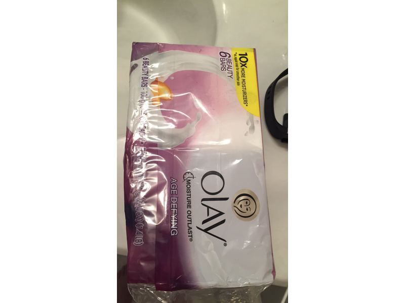 Olay Moisture Outlast Age Defying Beauty Bar, (6) 3.75 oz each