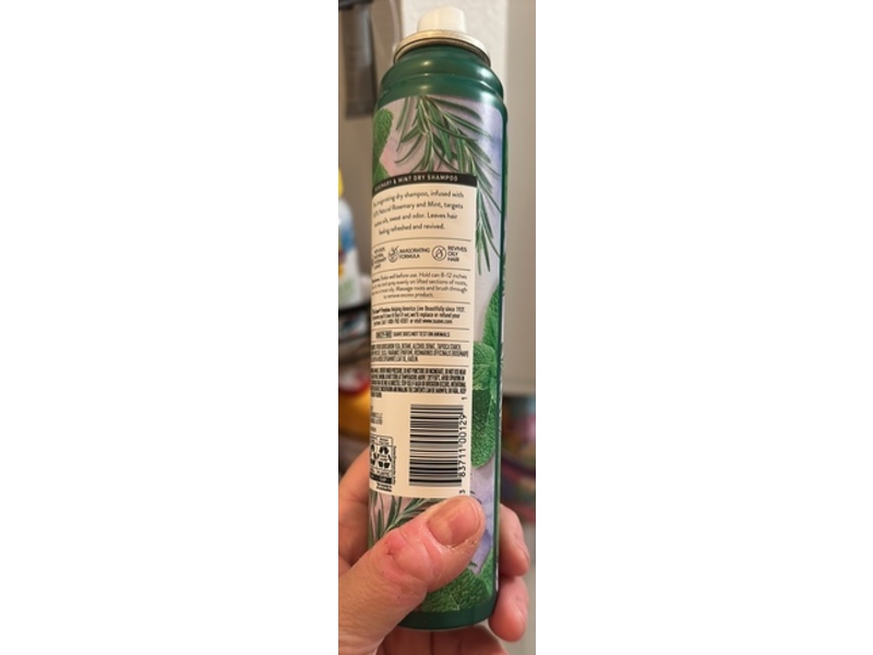 Suave Invigorating Dry Shampoo, 4.3 oz/121 g, Pack Of 12