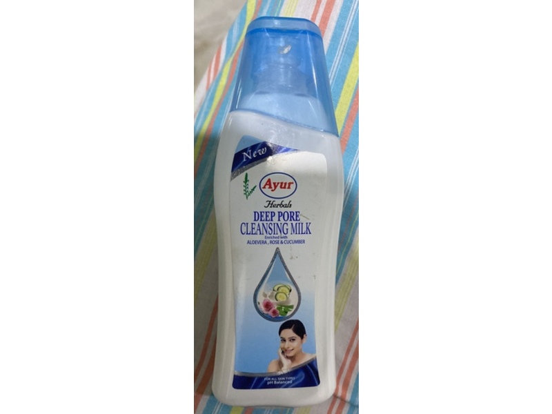 Ayur Deep Pore Cleansing Milk, 200 mL
