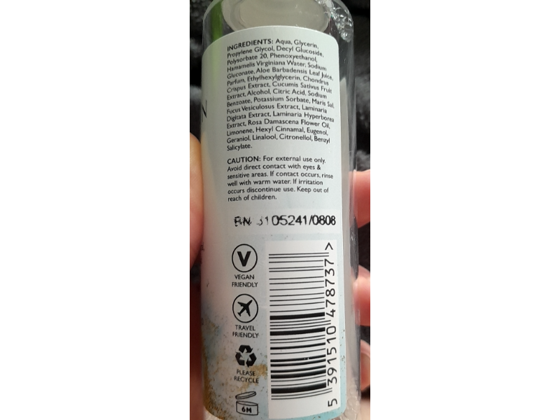 Ar Ocean Skincare 2 In 1 Cleanser + Toner, 100 mL