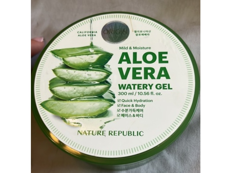 Nature Republic Aloevera Watery Gel, 10.56 fl oz/300 mL