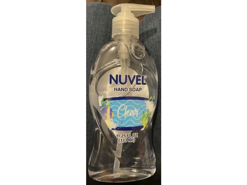 Nuvel Hand Soap, Clear, 11.25 fl oz/333 mL