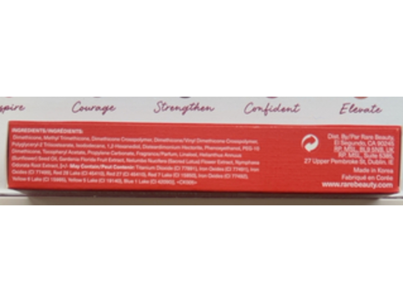 Rare Beauty Lip Souffle Matte Cream, Inspire, 0.13 fl oz/3.9 mL