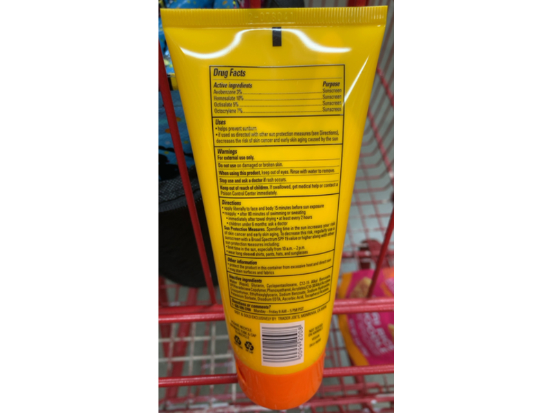 Trader Joe's Face & Body Sunscreen Lotion, 6 fl oz