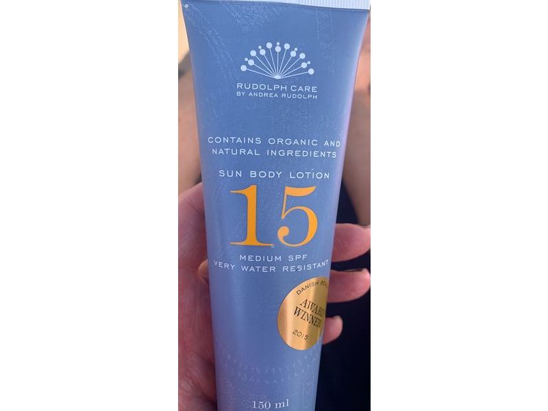 Rudolph Care Sun Body Lotion, SP 15, Medium, 150 ml