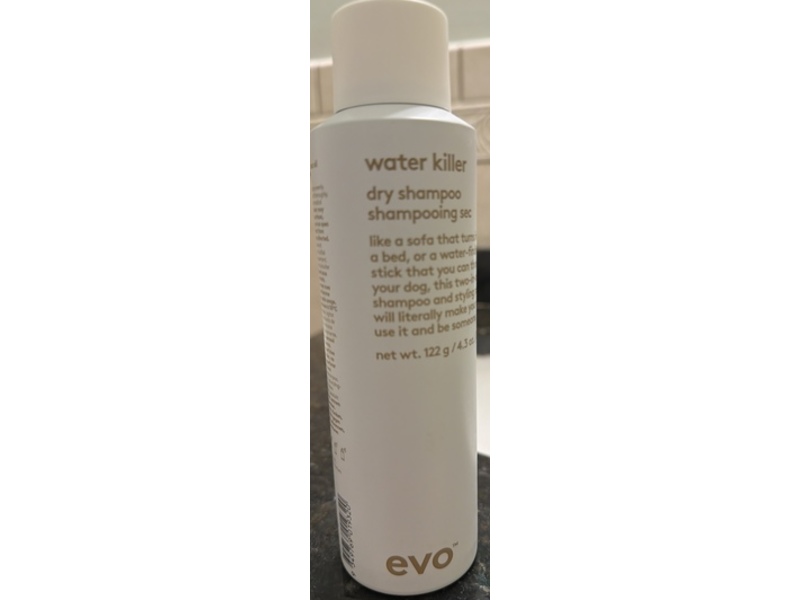 Evo Water Killer Dry Shampoo, 4.3 oz/122 g