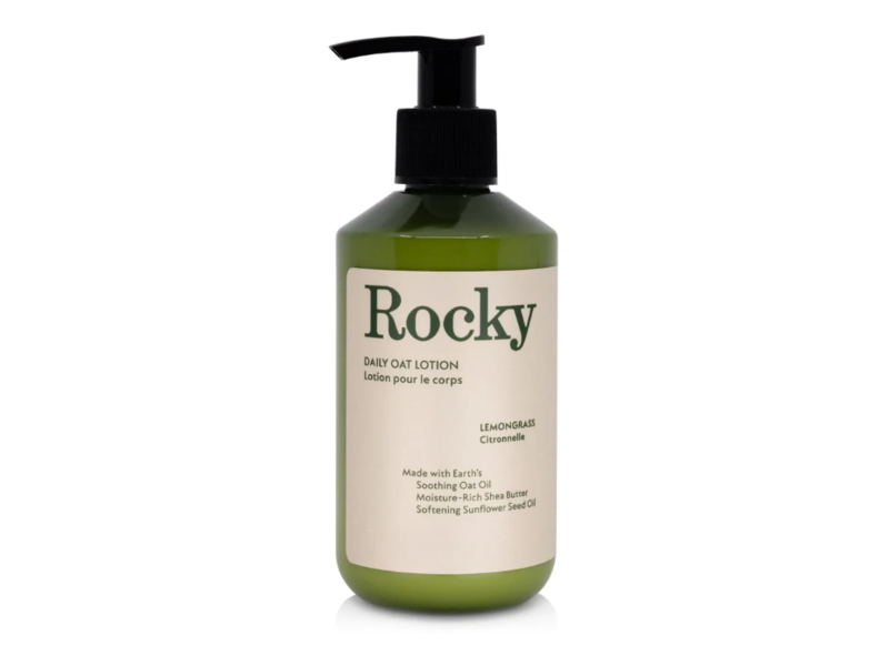 Rocky Daily Oat Lotion, Lemongrass, 16.9 fl oz/500 mL