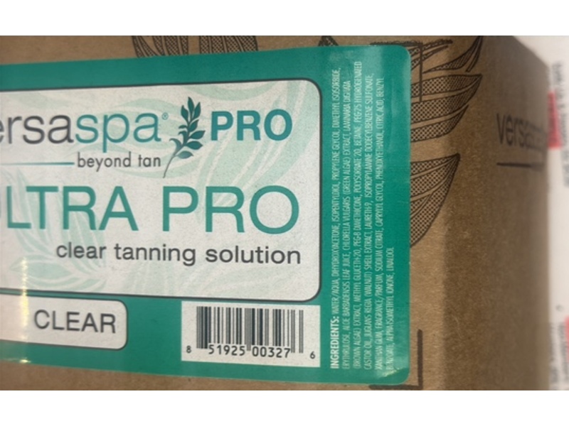 VersaSpa Pro Ulra Pro Clear Tanning Solution, 180 fl oz/5325 mL