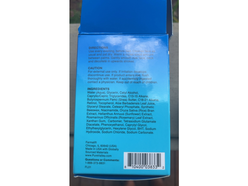 Farmalift Anti - Aging Cream, Retinol & Vitamin E